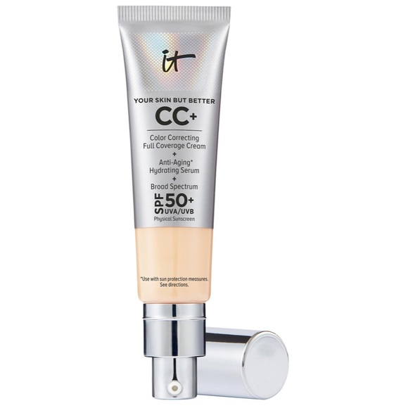 it cosmetics Other - IT Cosmetics CC+ Cream SPF 50+ UVA UVB Light NEW Full Size